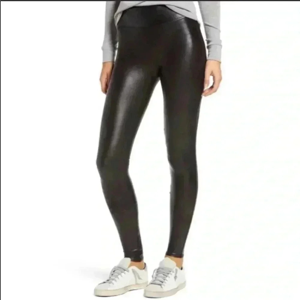 Spanx Faux Leather Leggings